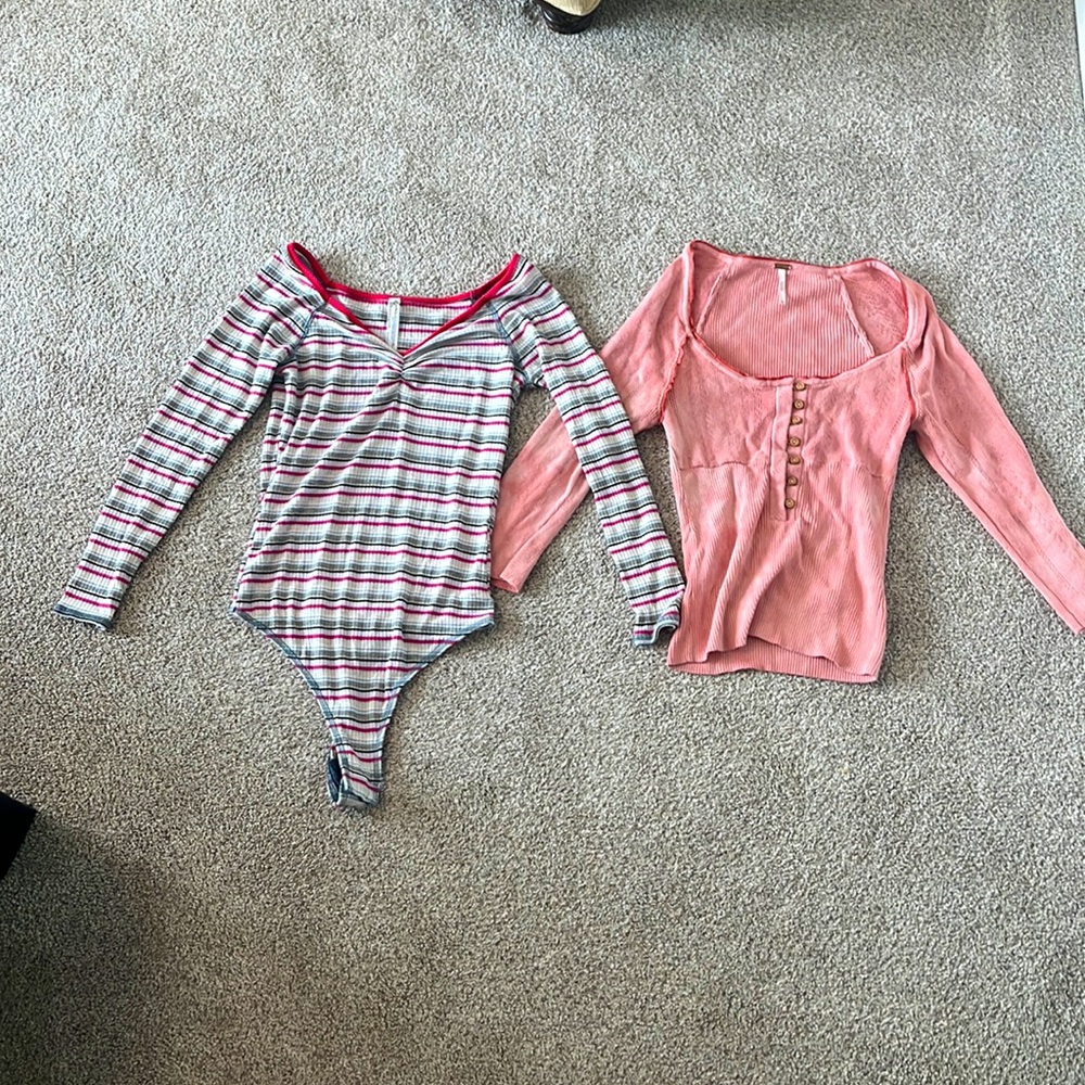 2 Free People Tops